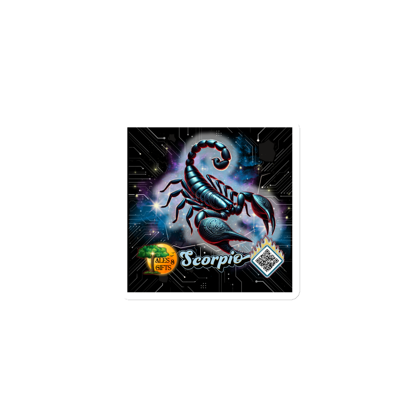 Scorpio Fridge Magnet (4 pieces)