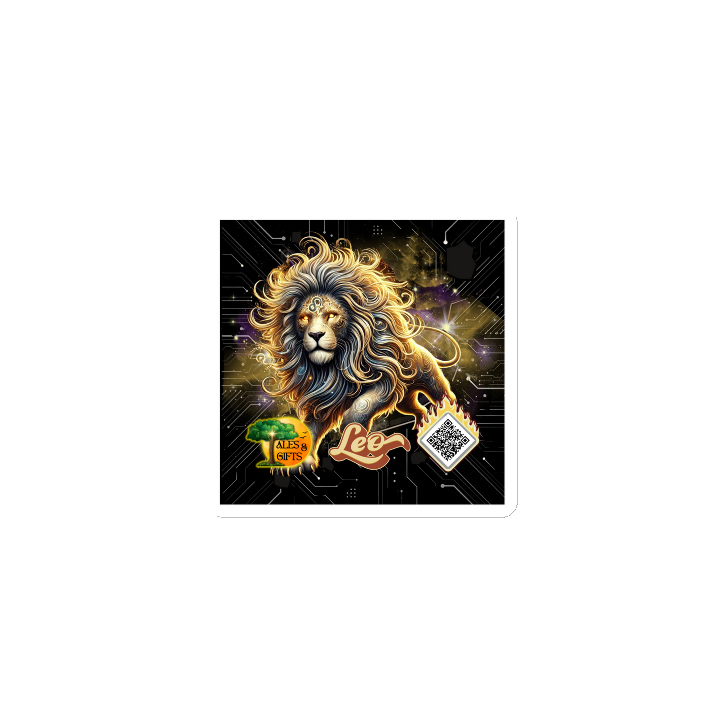 Leo Fridge Magnet (4 pieces)