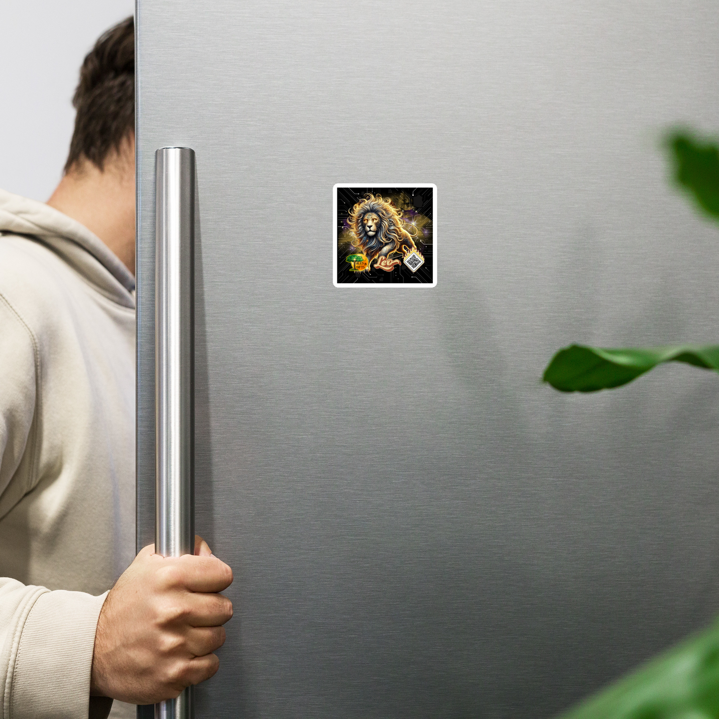 Leo Fridge Magnet (4 pieces)