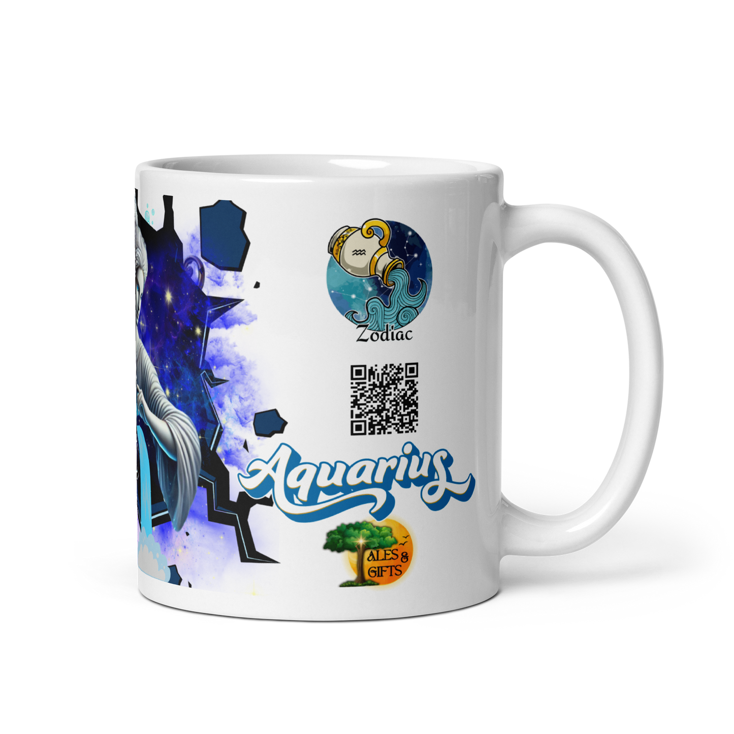 Aquarius Mug 11 oz