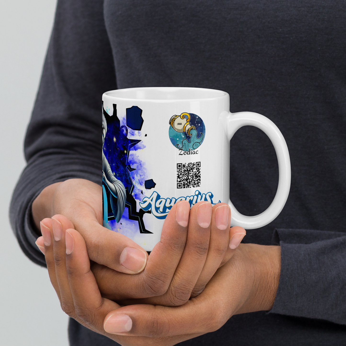 Aquarius Mug 11 oz