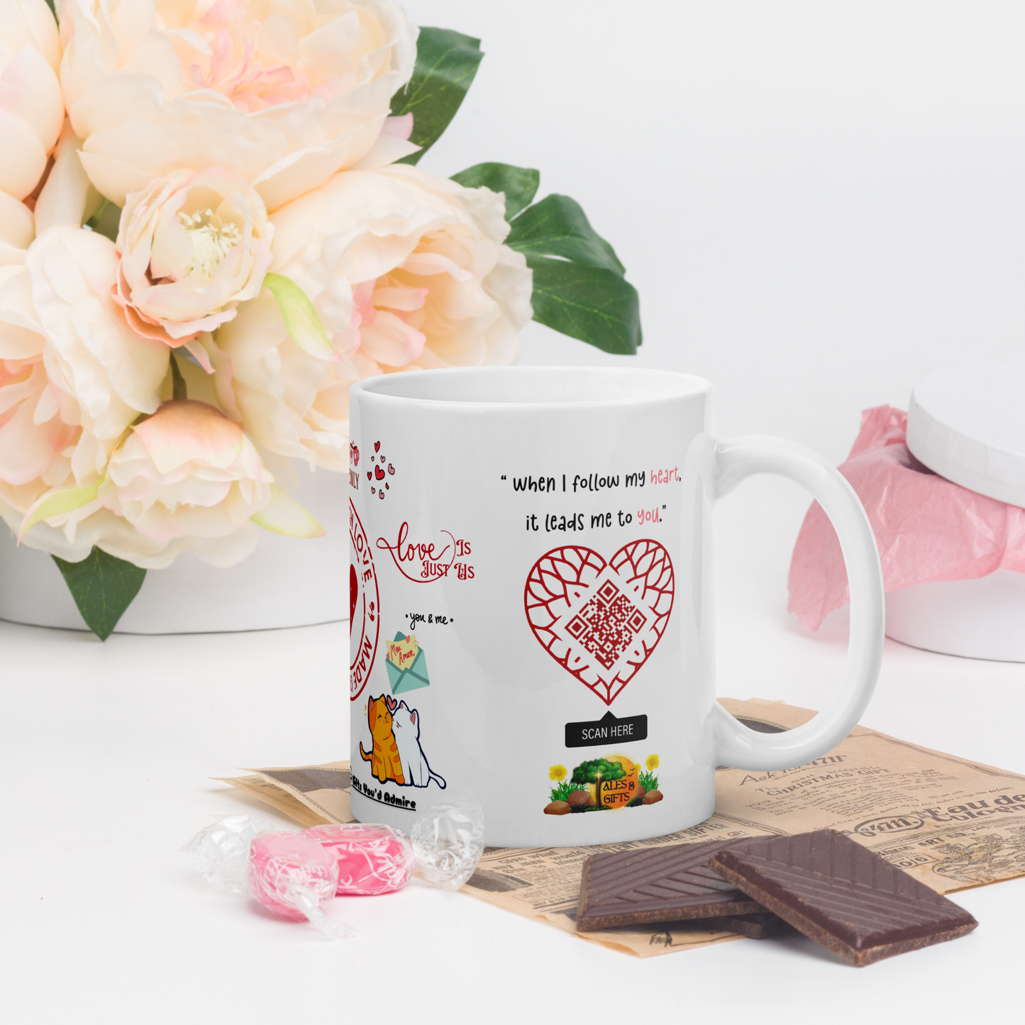 Personalized Valentines Day Mug