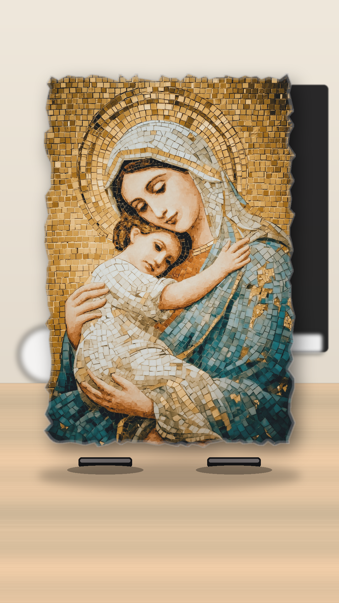 Ganesh Chaturthi Rock Photo Frame