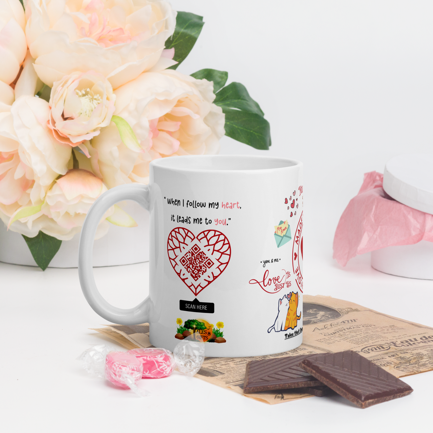 Personalized Valentines Day Mug