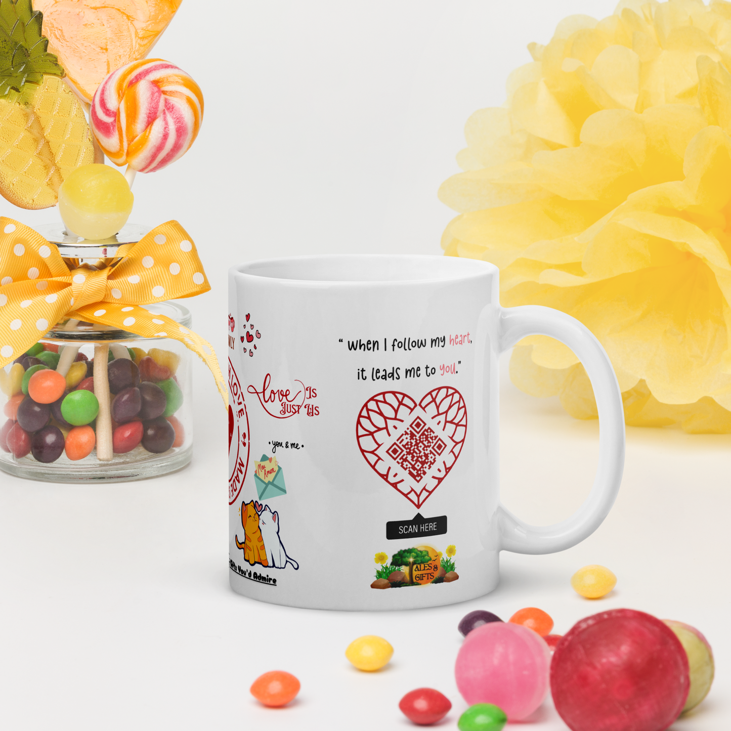Personalized Valentines Day Mug